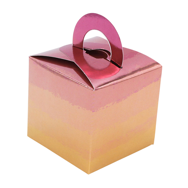 Balloon Weight Box Rose Gold Ombre